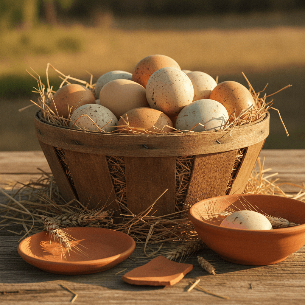 Huevos frescos de granja